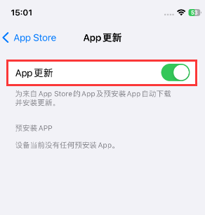 丛台苹果15维修中心如何让iPhone15APP自动更新